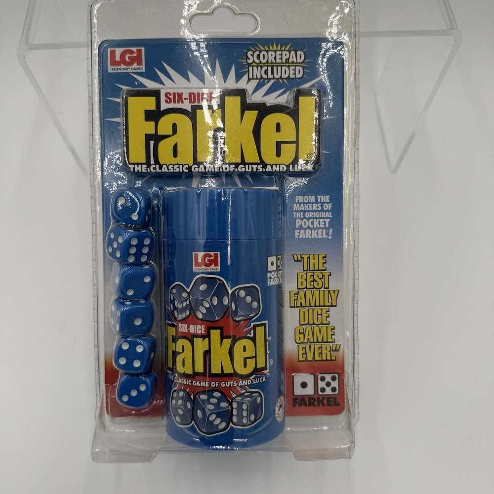 LGI Six-Dice Farkel the Classic Game of‎ Guts and Luck 2006
